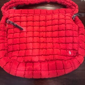 FP Movement by Free People Quilted Red Tote